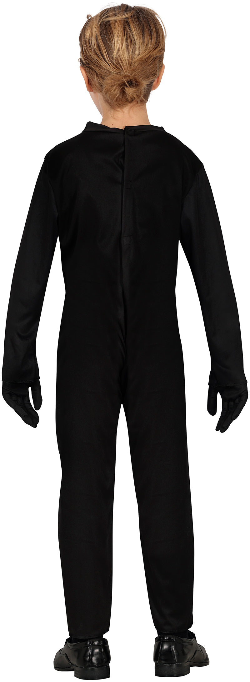 GP78192 – Skelett Halloween Jumpsuit Kinder – Größe: 98/104 – Farbe: Schwarz, Ansicht 2