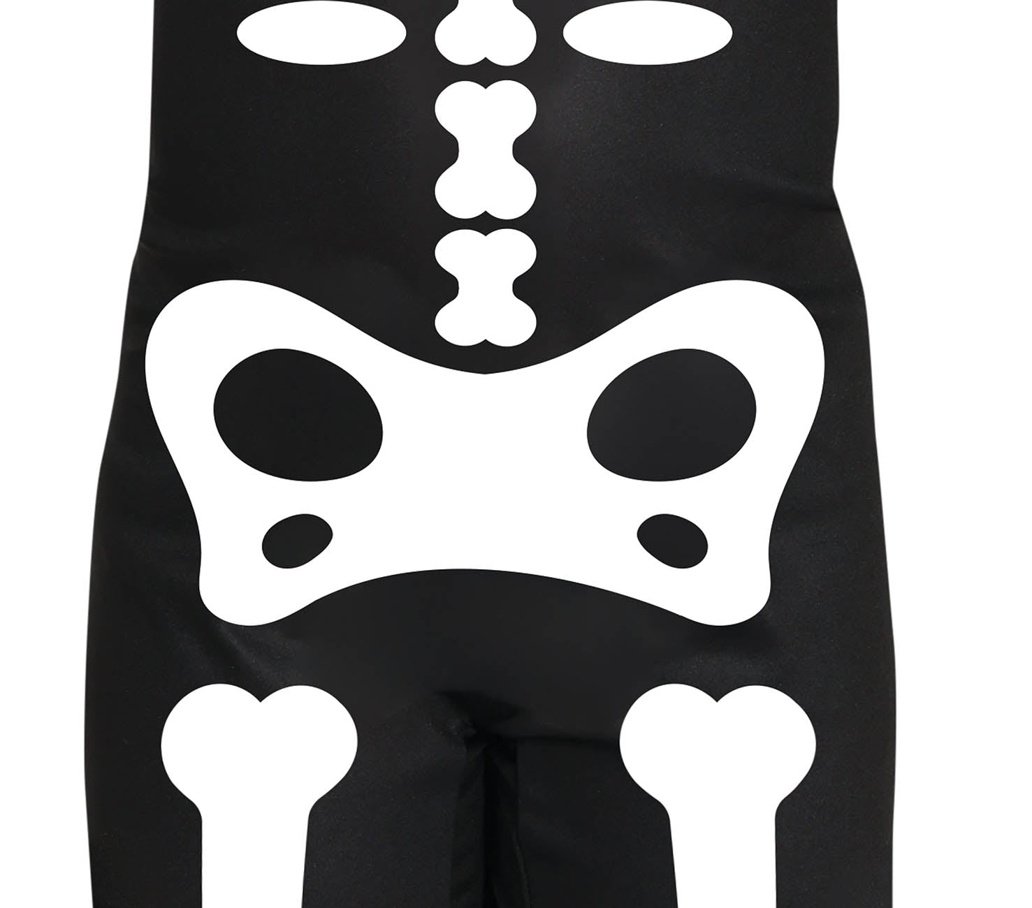 GP78192 – Skelett Halloween Jumpsuit Kinder – Größe: 110/116 – Farbe: Schwarz