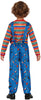 GP78204 – Puppe Horror Halloween Kostüm Kinder Outfit – Größe: 98/104 – Farbe: Blau