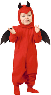 Teufelchen Kostüm für Babys mit Flügeln, Bild 1