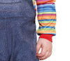GP76030 – Halloween Freche Puppe Jumpsuit Outfit – Größe: 92/98 – Farbe: Blau