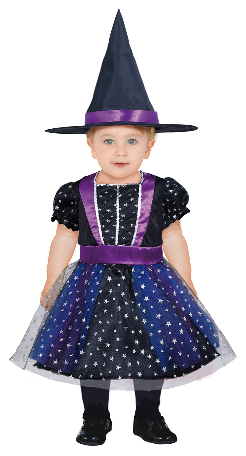 GP76116 – Hexe Zauberhaft Lila Sterne Traum – Größe: 92/98 – Farbe: Schwarz