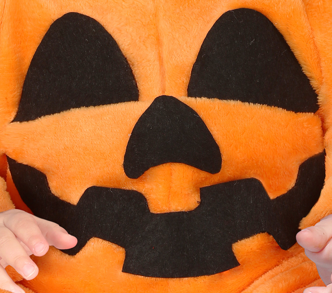 GP83004 – Halloween Kürbis Jumpsuit Für Babys Gemütlich – Größe: 92/98 – Farbe: Orange
