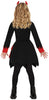 GP78253 – Dämon Halloween Kostüm Stirnband – Größe: 98/104, 110/116, 128/134, 140/146 – Farbe: Rot