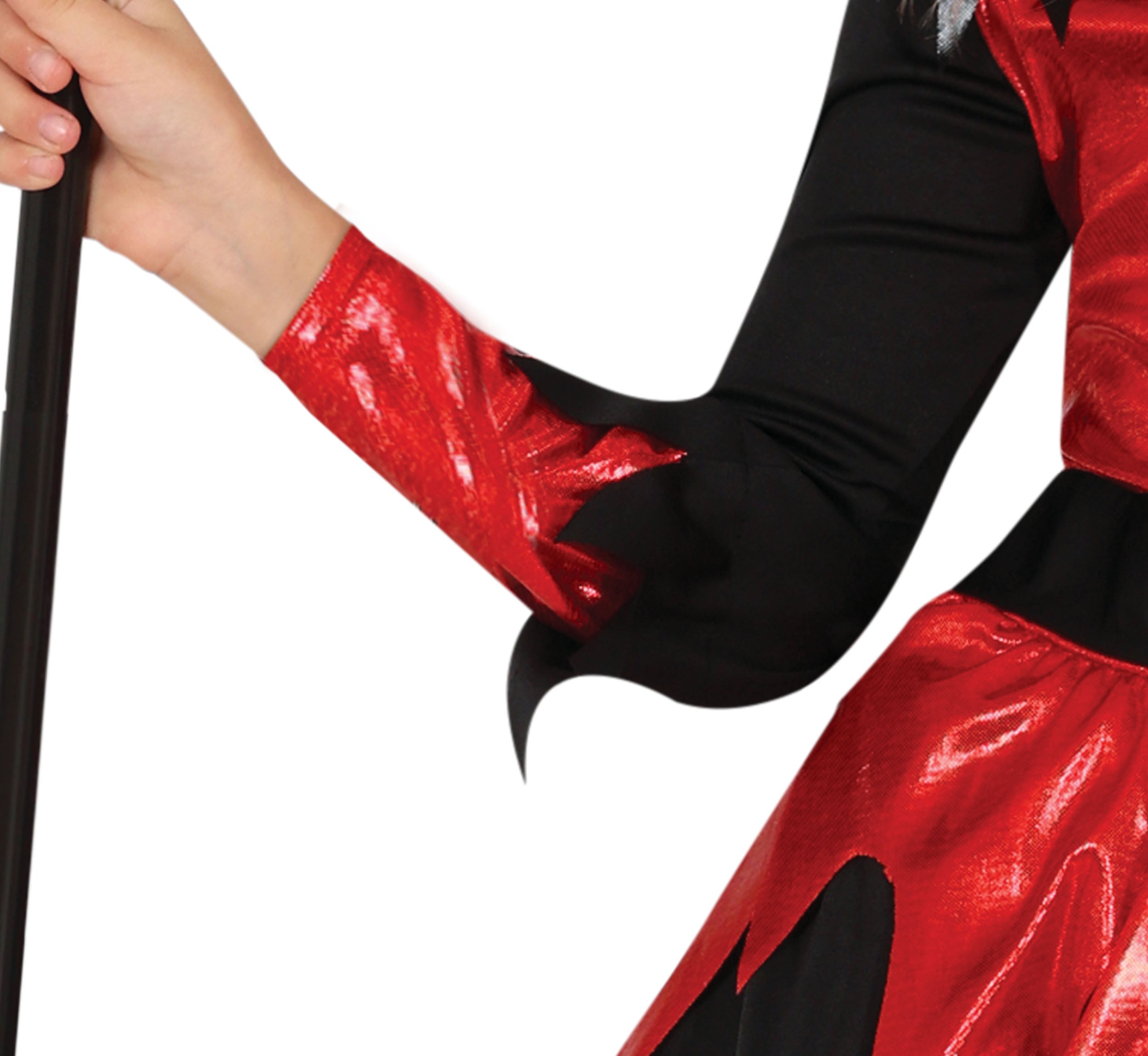 GP78253 – Dämon Halloween Kostüm Stirnband – Größe: 98/104, 110/116, 128/134, 140/146 – Farbe: Rot