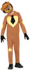 GP78261 – Film Horror Maske Herz Braun – Größe: 110/116, 128/134, 140/146 – Farbe: Braun