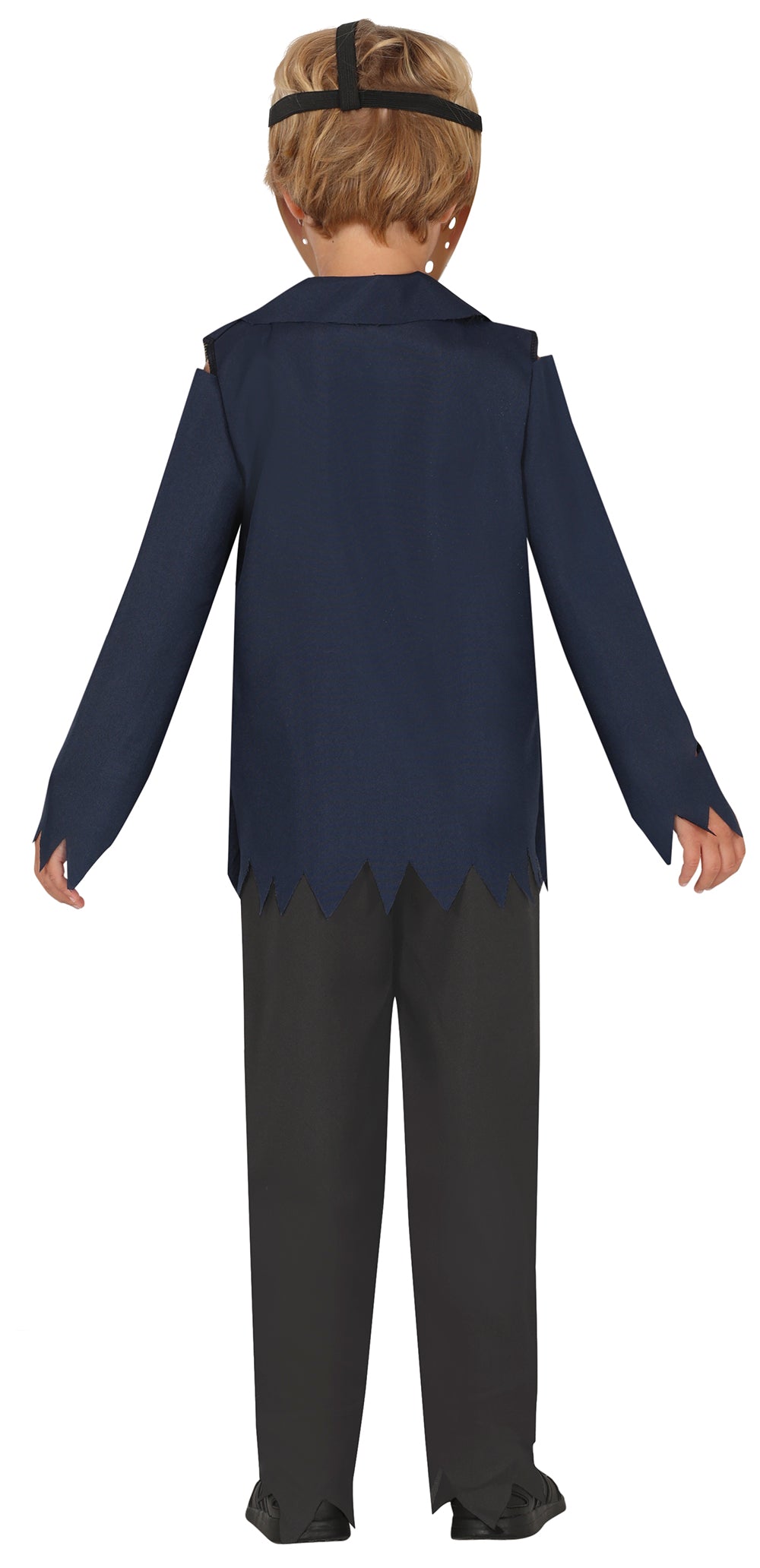 GP78264 – Halloween Film Maskierte Figur Grusel – Größe: 110/116, 128/134, 140/146 – Farbe: Blau