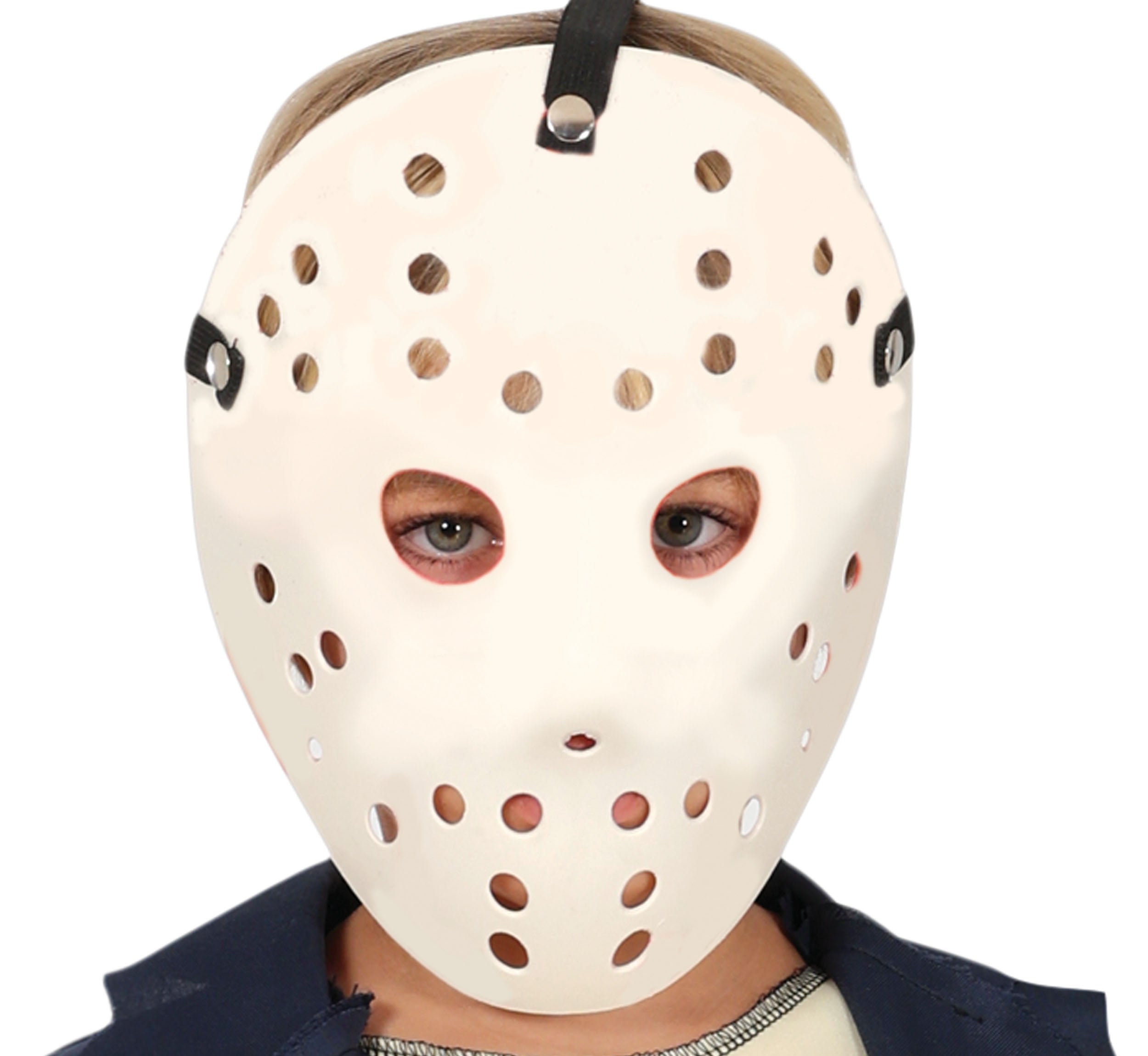 GP78264 – Halloween Film Maskierte Figur Grusel – Größe: 110/116, 128/134, 140/146 – Farbe: Blau