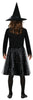 GP78267 – Hexen Kostüm Hut Kleid Gürtel – Größe: 98/104, 110/116, 128/134, 140/146 – Farbe: Schwarz