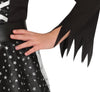GP78267 – Hexen Kostüm Hut Kleid Gürtel – Größe: 98/104, 110/116, 128/134, 140/146 – Farbe: Schwarz