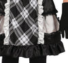 GP78271 – Halloween Porzellanpuppe Kostüm Gruselige – Größe: 98/104, 110/116, 128/134, 140/146 – Farbe: Schwarz