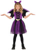 GP78275 – Fledermaus Halloween Kostüm Lila Flügel – Größe: 98/104, 110/116, 128/134, 140/146 – Farbe: Lila