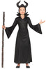 GP78292 – Halloween Hexe Dunkle Magie Kostüm – Größe: 98/104, 110/116, 128/134, 140/146 – Farbe: Schwarz