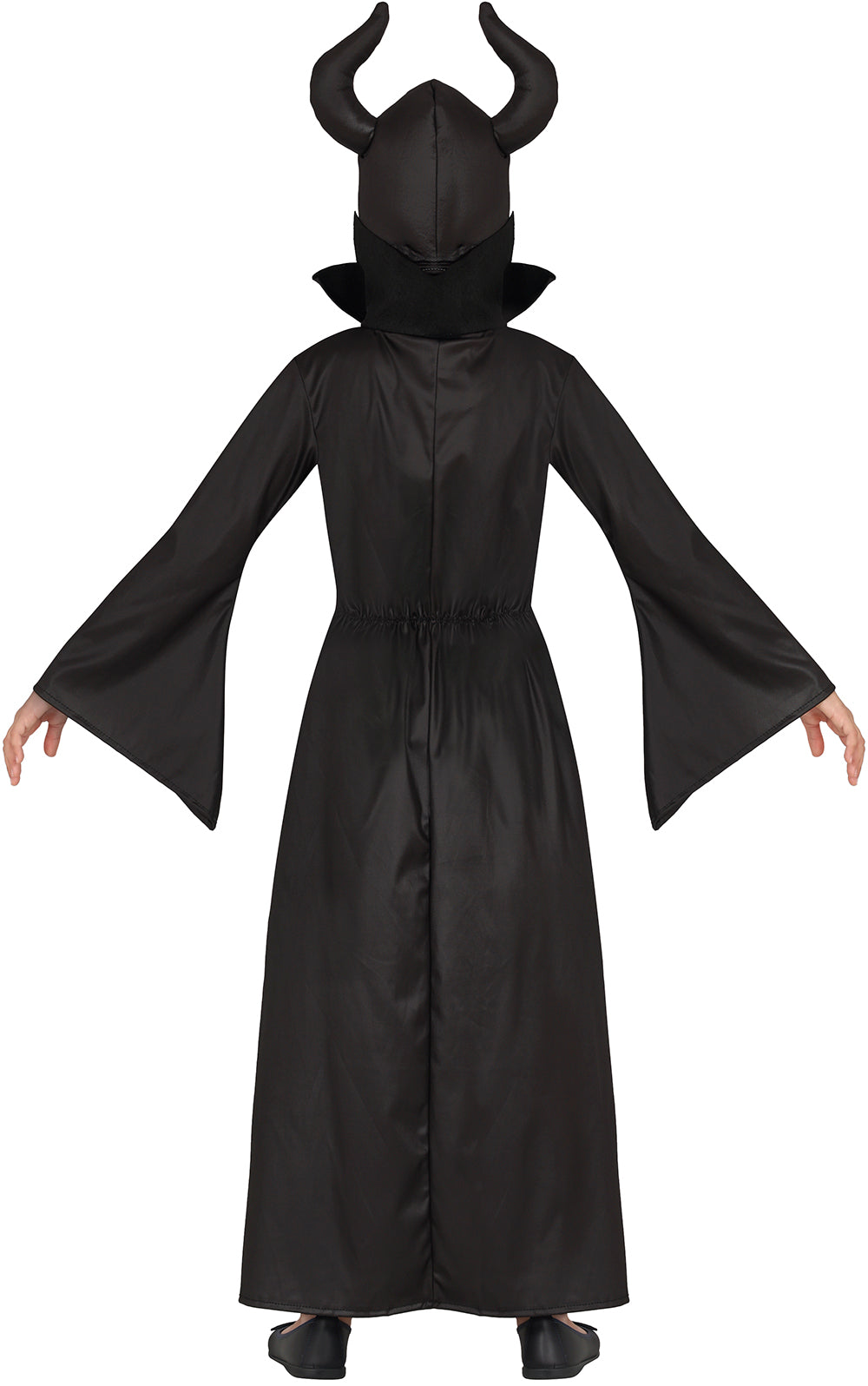 GP78292 – Halloween Hexe Dunkle Magie Kostüm – Größe: 98/104, 110/116, 128/134, 140/146 – Farbe: Schwarz