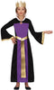 GP78296 – Märchenkönigin Halloween Kostüm Lila Gold – Größe: 98/104, 110/116, 128/134, 140/146 – Farbe: Lila