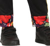 GP78303 – Skelett Fiesta Mexiko Halloween Kostüm – Größe: 98/104, 110/116, 128/134, 140/146 – Farbe: Schwarz