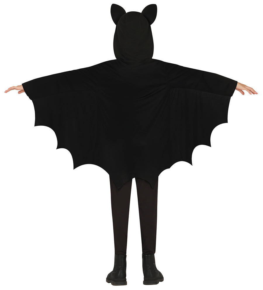 GP78318 – Fledermaus Abenteuerfigur Halloween Kostüm – Größe: 128/134 – Farbe: Schwarz, Ansicht 2