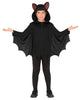 GP78318 – Fledermaus Abenteuerfigur Halloween Kostüm – Größe: 128/134 – Farbe: Schwarz