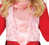 GP78323 – Hexen Kostüm Halloween Kinder Zauber Fee – Größe: 98/104, 110/116, 128/134, 140/146 – Farbe: Rot