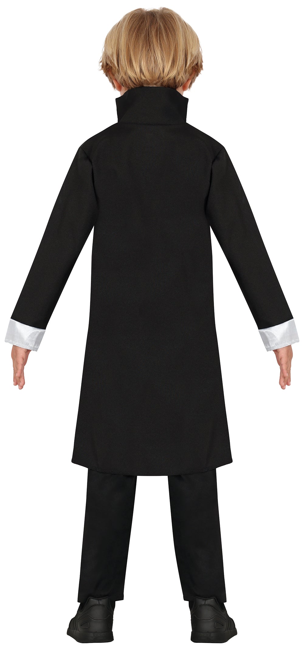 GP78331 – Vampir Edelmann Kostüm Halloween – Größe: 98/104, 110/116, 128/134, 140/146 – Farbe: Schwarz