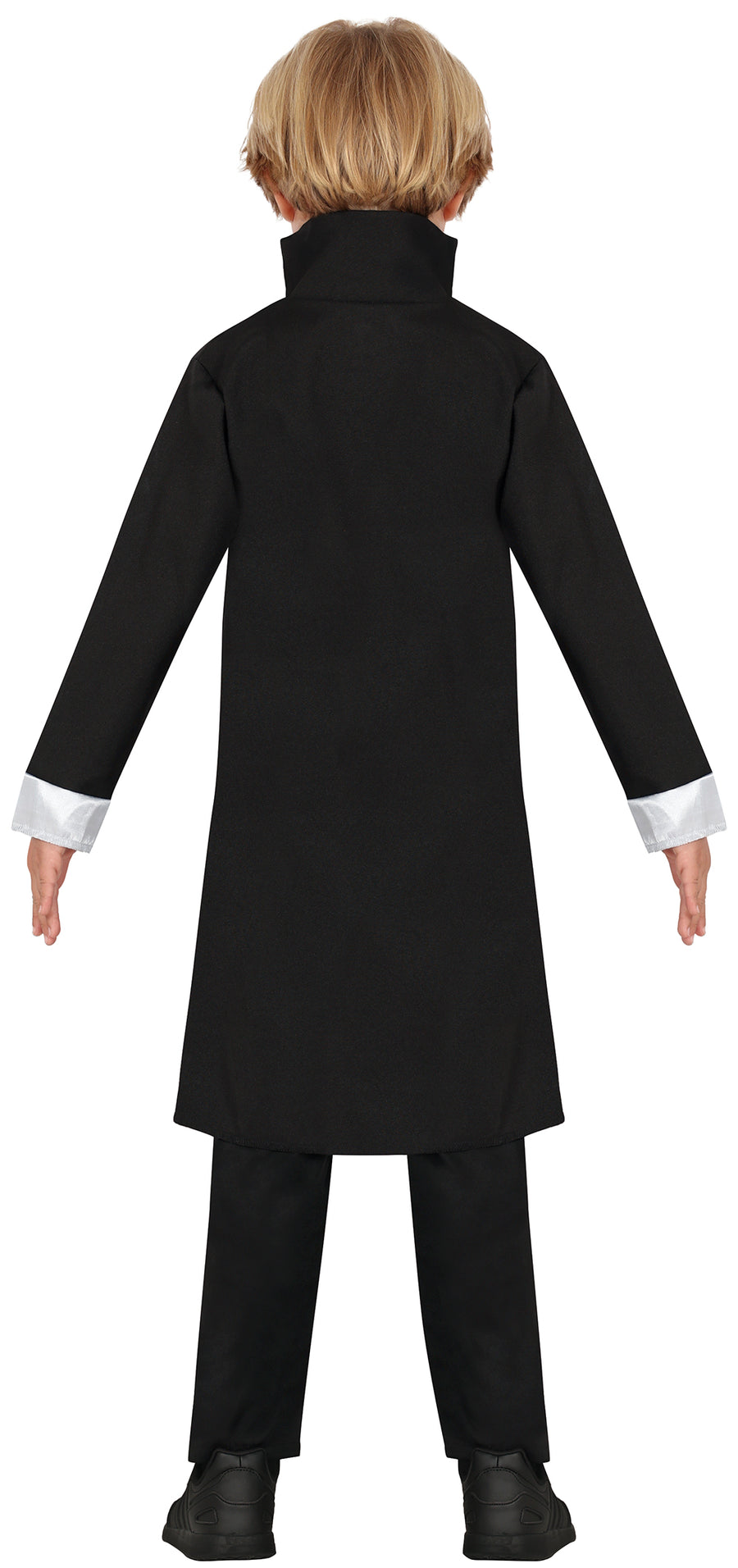 GP78331 – Vampir Edelmann Kostüm Halloween – Größe: 98/104, 110/116, 128/134, 140/146 – Farbe: Schwarz, Ansicht 2