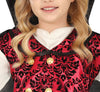 GP78346 – Vampir Cape Bluse Halloween Zubehoer – Größe: 98/104, 110/116, 128/134, 140/146 – Farbe: Schwarz