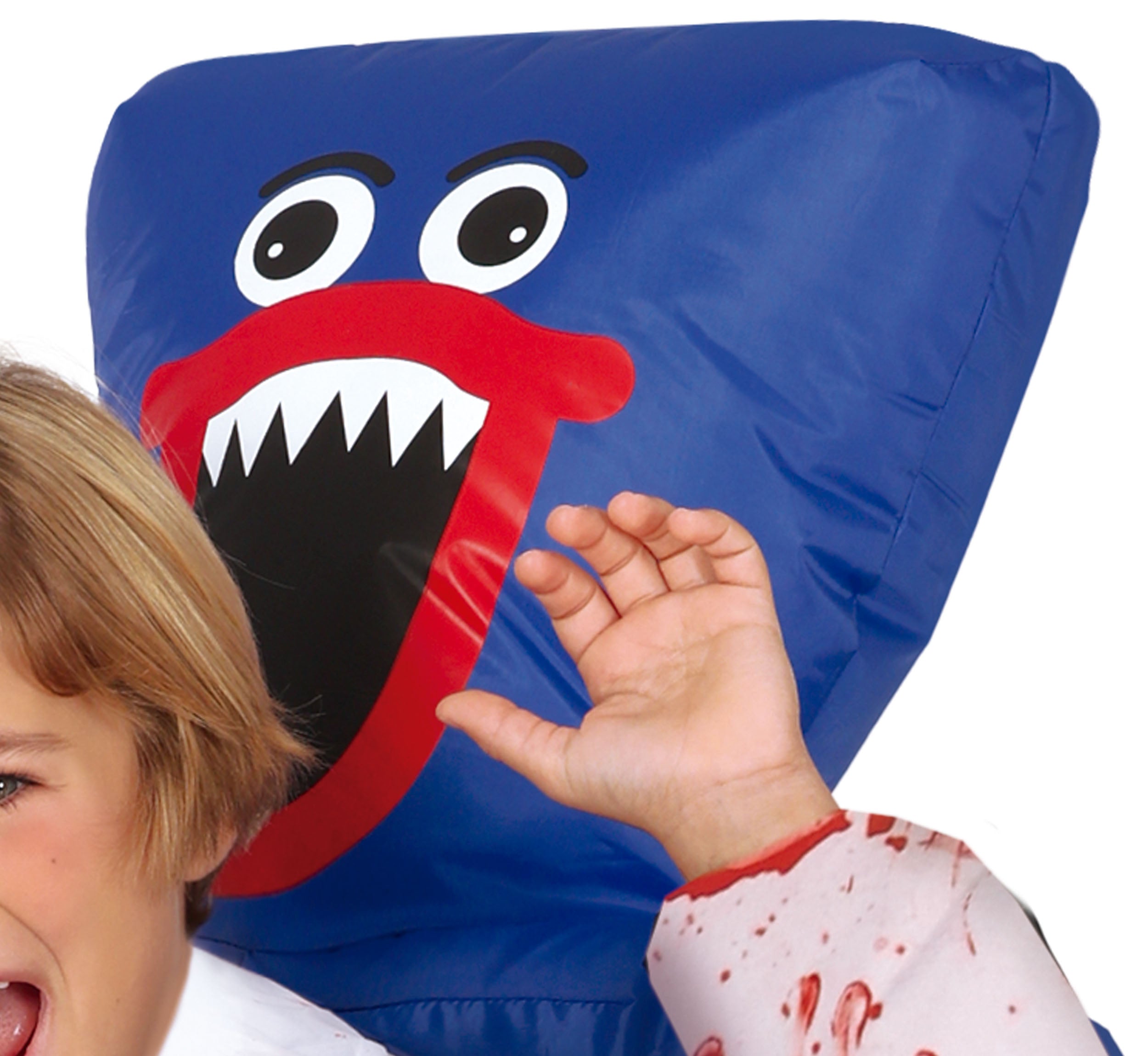 GP78350 – Halloween Monster Outfit Aufblasbar Spaß – Größe: 128/134 – Farbe: Blau