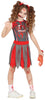 GP78351 – Zombie Sport Halloween Kostüm Grusel – Größe: 110/116, 128/134, 140/146 – Farbe: Grau