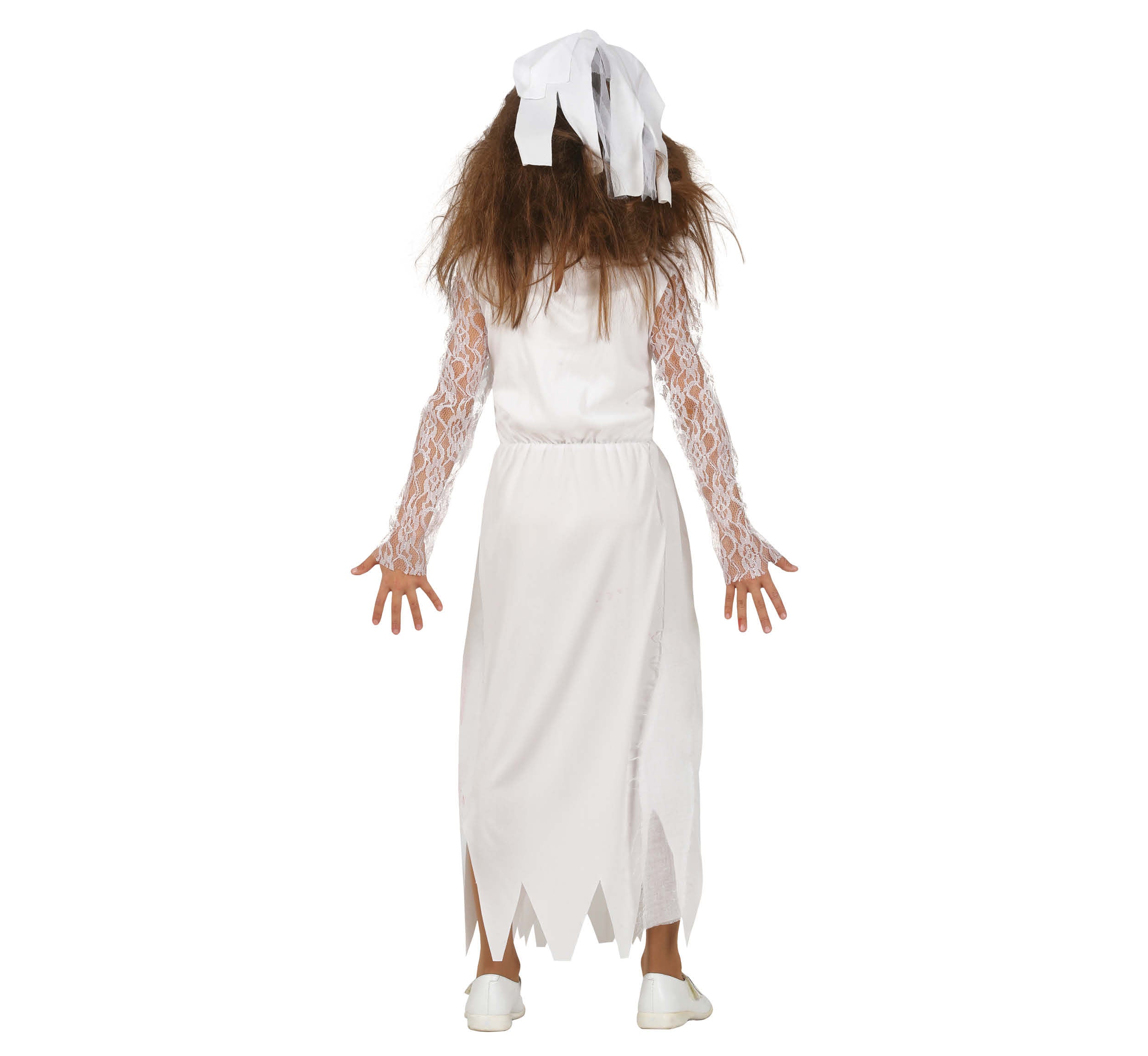 GP77006 – Halloween Braut Geisterkostüm – Größe: 98/104 – Farbe: Weiß