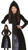 GP78064 – Halloween Hexe Zauberin Mantel Kostüm – Größe: 98/104 – Farbe: Schwarz