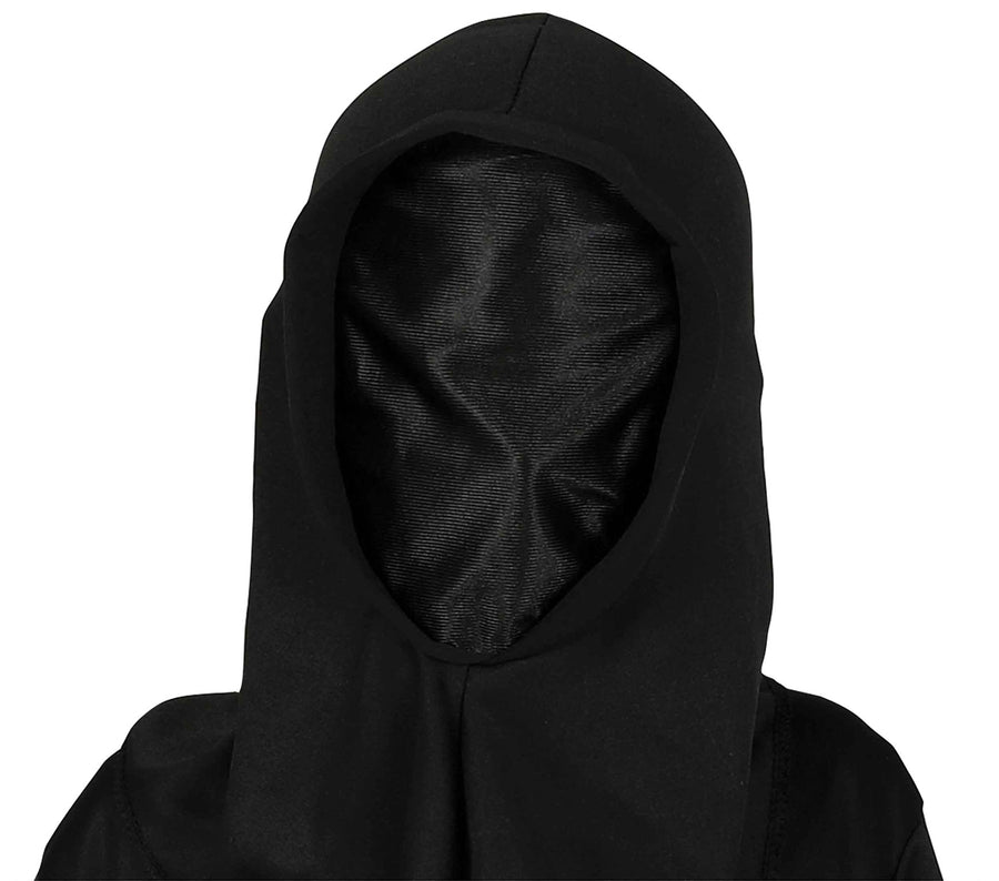 GP81244 – Halloween Schattenritter Kostüm Für Dunkles – Größe: 98/104 – Farbe: Schwarz, Ansicht 2