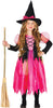GP82566 – Hexe Rosa Kostüm Fantasie Märchenwald – Größe: 98/104 – Farbe: Pink