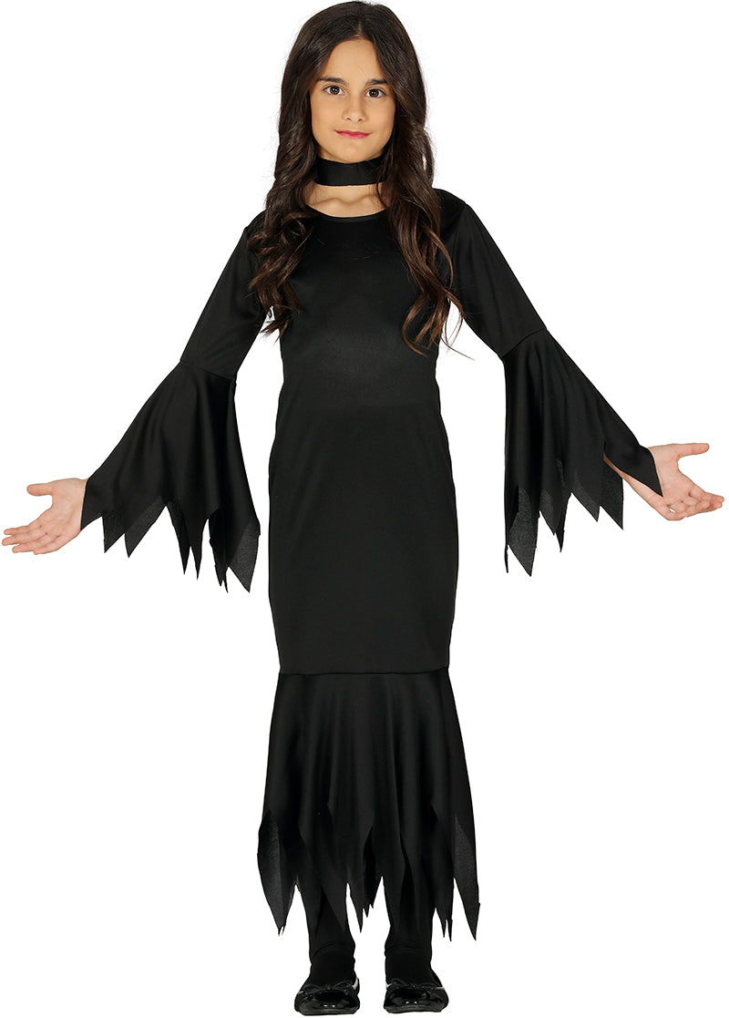 Gothic Lady Kostüm für Mädchen mit Halsband
