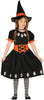 GP87741 – Hexe Halloween Kostüm Mädchen Horror – Größe: 98/104 – Farbe: Schwarz