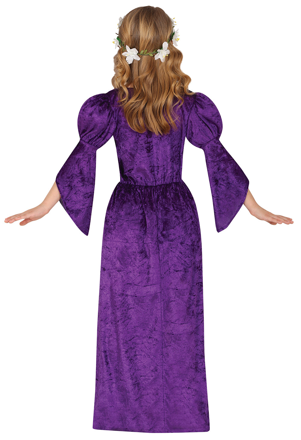 GP78415 – Prinzessin Mittelalter Kleid Purpur – Größe: 110/116, 128/134, 140/146 – Farbe: Lila