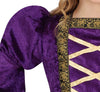 GP78415 – Prinzessin Mittelalter Kleid Purpur – Größe: 110/116, 128/134, 140/146 – Farbe: Lila
