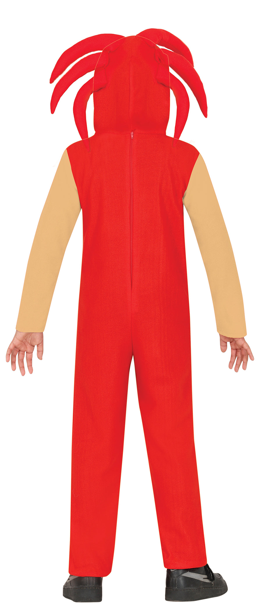GP78418 – Videospiel Kostüm Abenteuerfigur Rot – Größe: 110/116, 128/134, 140/146 – Farbe: Rot, Ansicht 2