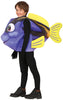 GP78438 – Meerestiere Kostüm Fisch Abenteuer Blau Gelb – Größe: 98/104, 110/116, 128/134 – Farbe: Blau