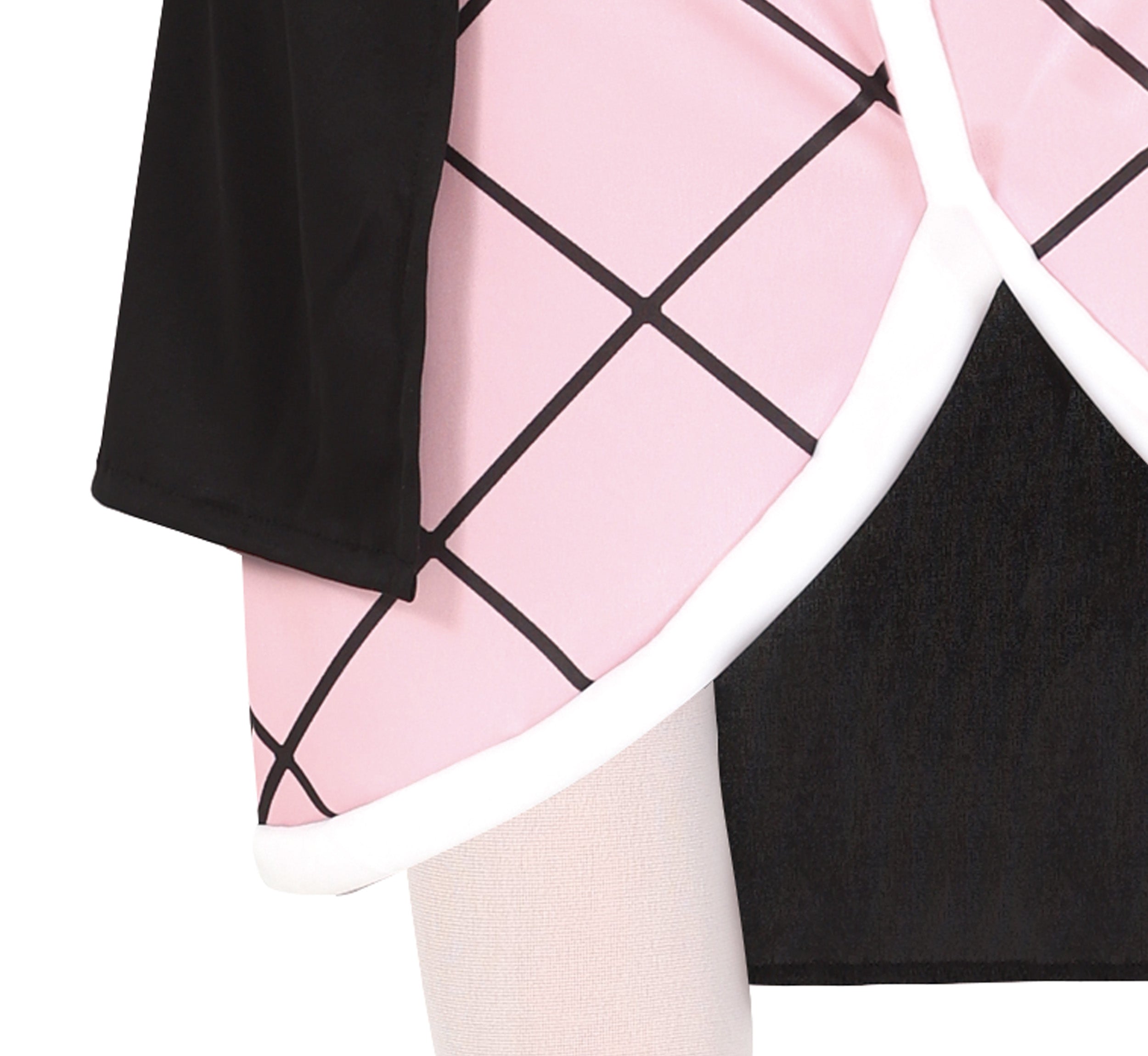 GP78444 – Ninja Krieger Kostüm Fantasy Kämpfer – Größe: 110/116, 128/134, 140/146 – Farbe: Pink