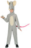 GP78453 – Tiere Maus Abenteuer Kostüm Karneval Spaß – Größe: 110/116, 128/134, 140/146 – Farbe: Grau