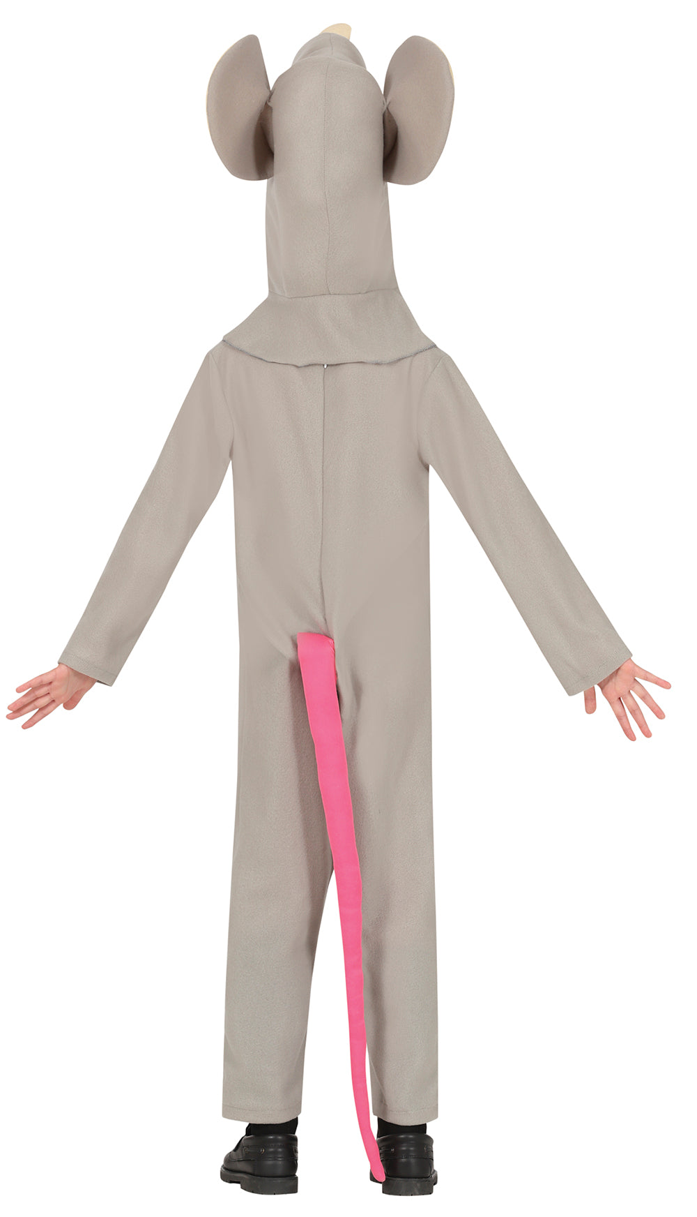 GP78453 – Tiere Maus Abenteuer Kostüm Karneval Spaß – Größe: 110/116, 128/134, 140/146 – Farbe: Grau