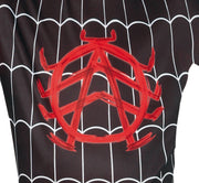 Superheld Maske Rot Schwarz Kinderkostüm, Bild 4
