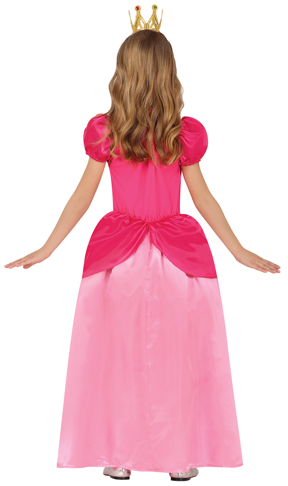 GP78475 – Prinzessin Märchen Traum Kostüm – Größe: 110/116, 128/134, 140/146 – Farbe: Pink