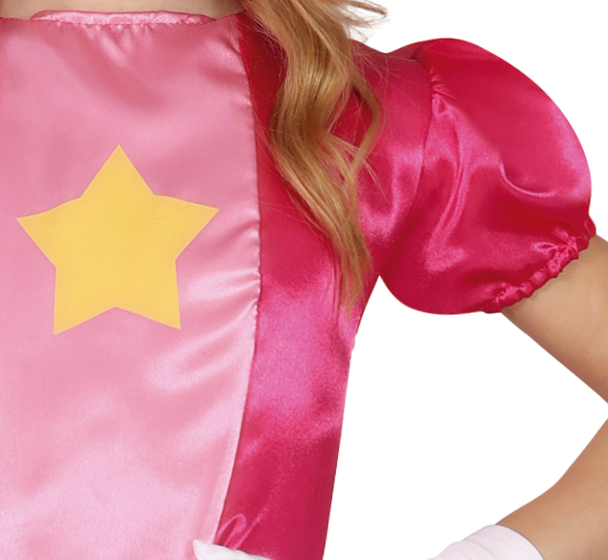 GP78475 – Prinzessin Märchen Traum Kostüm – Größe: 110/116, 128/134, 140/146 – Farbe: Pink