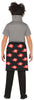GP78496 – Ninja Krieger Outfit Kinder Anime – Größe: 110/116, 128/134, 140/146, 14 - 16 Jahre – Farbe: Schwarz