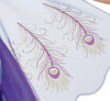 GP78528 – Pfau Flügel Fantasiekleid Karneval – Größe: 110/116, 128/134, 140/146 – Farbe: Blau