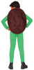 GP78554 – Schildkämpfer Abenteuerfigur Maske – Größe: 110/116, 128/134, 140/146 – Farbe: Grün