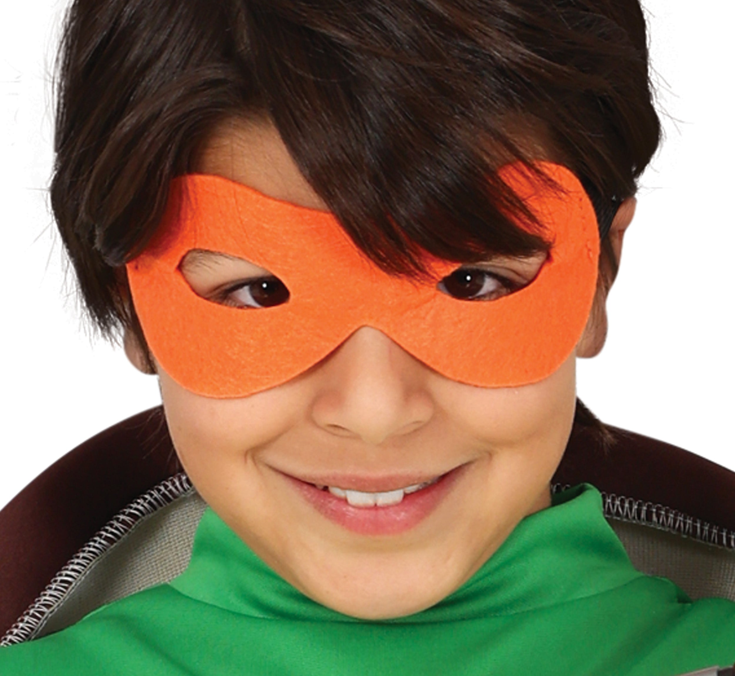 GP78554 – Schildkämpfer Abenteuerfigur Maske – Größe: 110/116, 128/134, 140/146 – Farbe: Grün