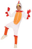 GP78565 – Huhn Kostüm Karneval Fasching Weiß – Größe: 110/116, 128/134, 140/146 – Farbe: Weiß
