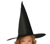 GP78581 – Hexe Halloween Kinderkostüm Zauberhafte – Größe: 98/104, 110/116, 128/134, 140/146 – Farbe: Schwarz